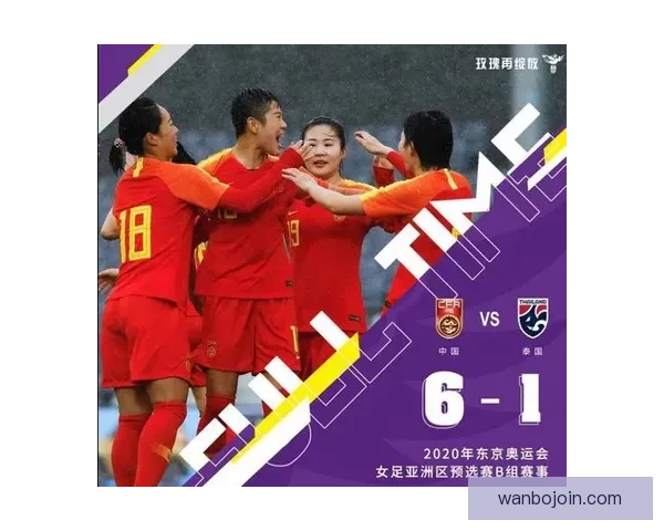 中国女足六球大胜泰国全胜晋级八强展现强势实力 中国女足六球大胜泰国全胜晋级八强展现强势实力